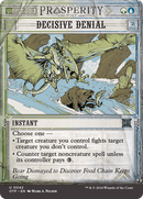 Decisive Denial [Outlaws of Thunder Junction: Breaking News] Foil