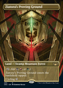 Ziatora's Proving Ground (Borderless Alternate Art) [Streets of New Capenna] Foil