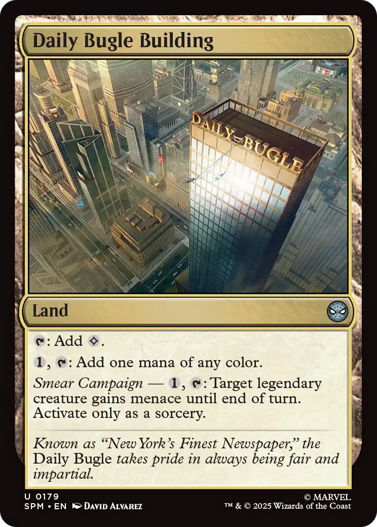 Daily Bugle Building [Marvel's Spider-Man] Foil