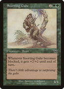 Snorting Gahr [Mercadian Masques] Foil