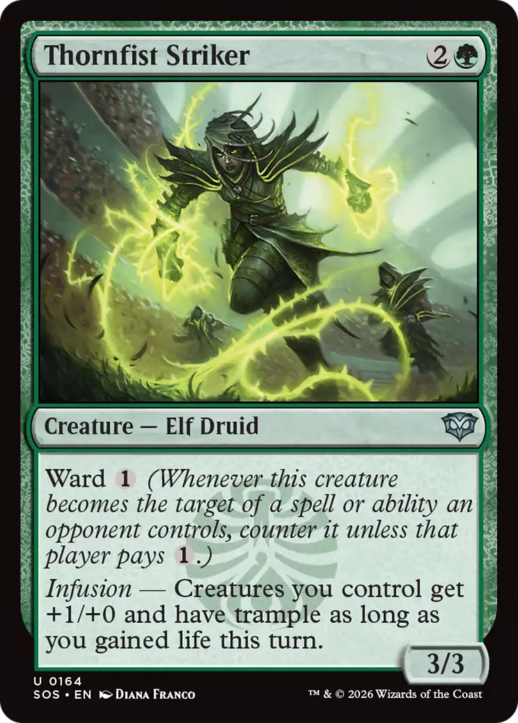 Thornfist Striker [Secrets of Strixhaven] Foil