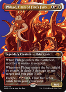 Phlage, Titan of Fire's Fury (Borderless) [Modern Horizons 3] Foil