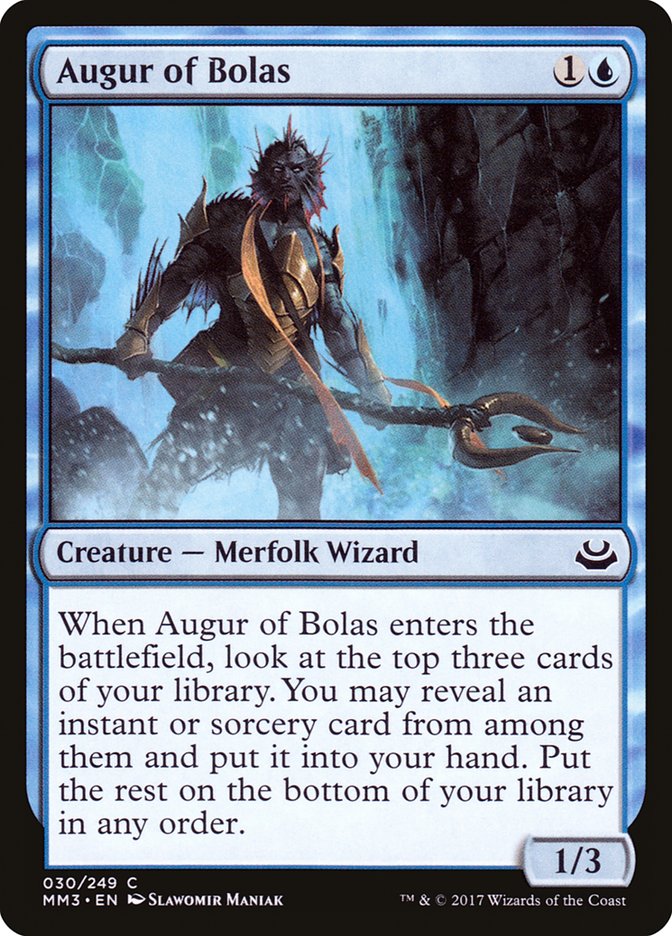 Augur of Bolas [Modern Masters 2017] Foil