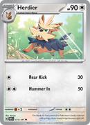 Herdier (171/197) [Scarlet & Violet: Obsidian Flames] Reverse Holofoil