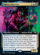 Satoru Umezawa (Extended Art) [Kamigawa: Neon Dynasty] Foil