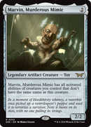 Marvin, Murderous Mimic [Duskmourn: House of Horror] Foil
