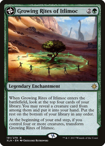 Growing Rites of Itlimoc // Itlimoc, Cradle of the Sun [Ixalan] Foil