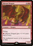 Shivan Dragon [Dominaria Remastered] Foil