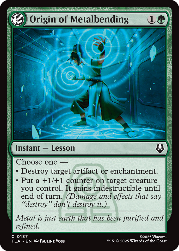 Origin of Metalbending [Avatar: The Last Airbender] Foil