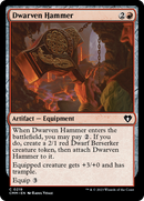 Dwarven Hammer [Commander Masters] Foil