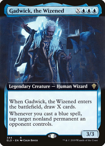 Gadwick, the Wizened (Extended Art) [Throne of Eldraine] Foil