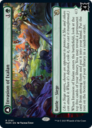 Invasion of Ixalan // Belligerent Regisaur [March of the Machine] Foil