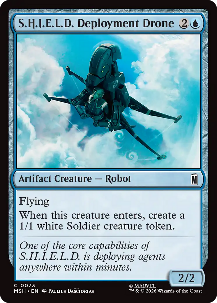 S.H.I.E.L.D. Deployment Drone [Marvel Super Heroes] Foil