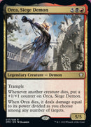 Orca, Siege Demon [Dominaria United Commander] Foil