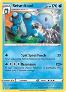 Seismitoad (046/192) [Sword & Shield: Rebel Clash] Reverse Holofoil