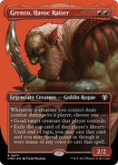 Grenzo, Havoc Raiser (Borderless Profile) [Commander Masters] Foil
