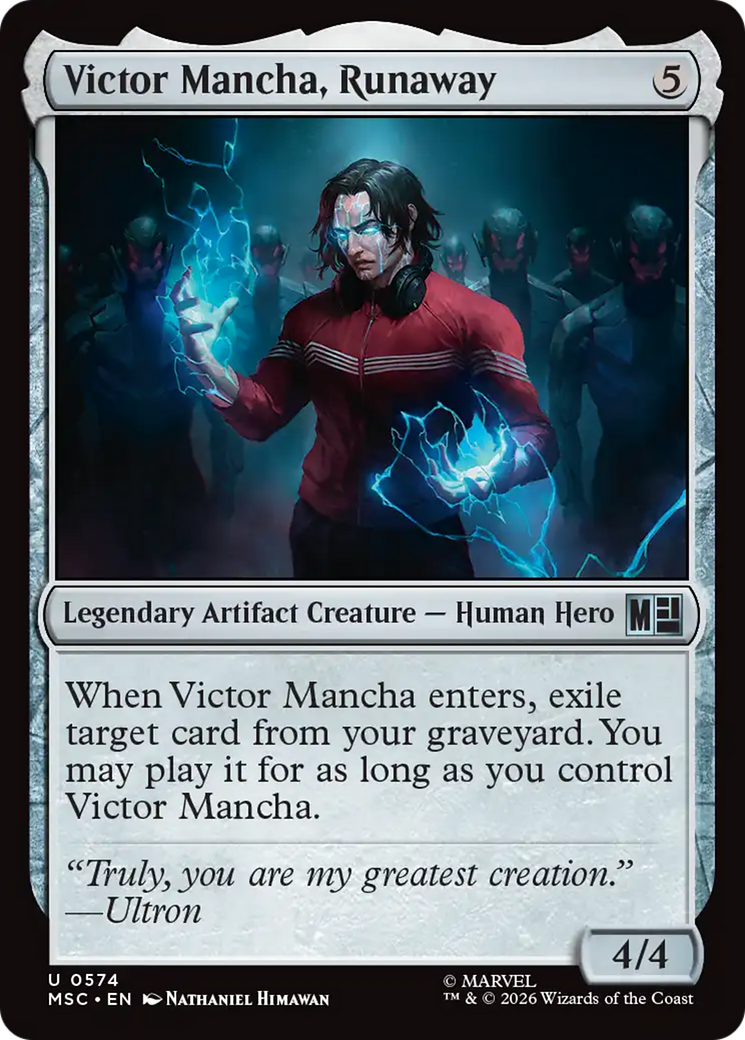 Victor Mancha, Runaway [Marvel Super Heroes Commander] Foil