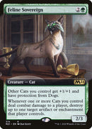 Feline Sovereign (Extended Art) [Core Set 2021] Foil