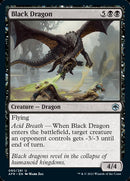 Black Dragon [Dungeons & Dragons: Adventures in the Forgotten Realms] Foil