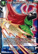 Great Saiyaman, Call of a Hero (BT14-040) [Cross Spirits] Parallel Foil