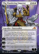 The Wandering Emperor (Borderless) [Kamigawa: Neon Dynasty] Foil