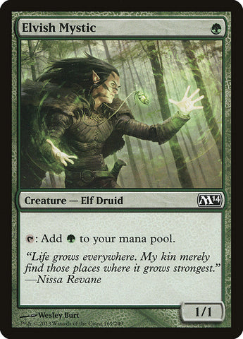 Elvish Mystic [Magic 2014] Foil