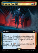 Run for Your Life (Extended Art) [Doctor Who] Foil