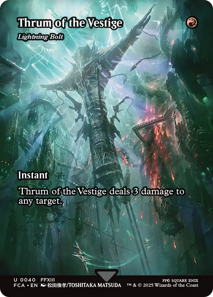 Lightning, Lone Commando - Isshin, Two Heavens as One (Showcase) [FINAL FANTASY : Through the Ages] Foil