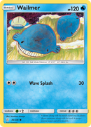 Wailmer (45/236) [Sun & Moon: Cosmic Eclipse] Reverse Holofoil