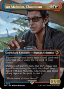 Ian Malcolm, Chaotician (Borderless) [Jurassic World Collection] Foil