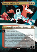 Comet, Stellar Pup (Borderless) [Unfinity] Foil
