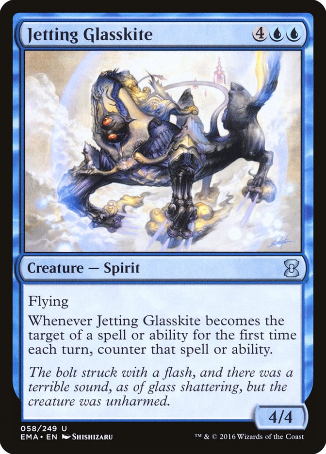 Jetting Glasskite [Eternal Masters] Foil