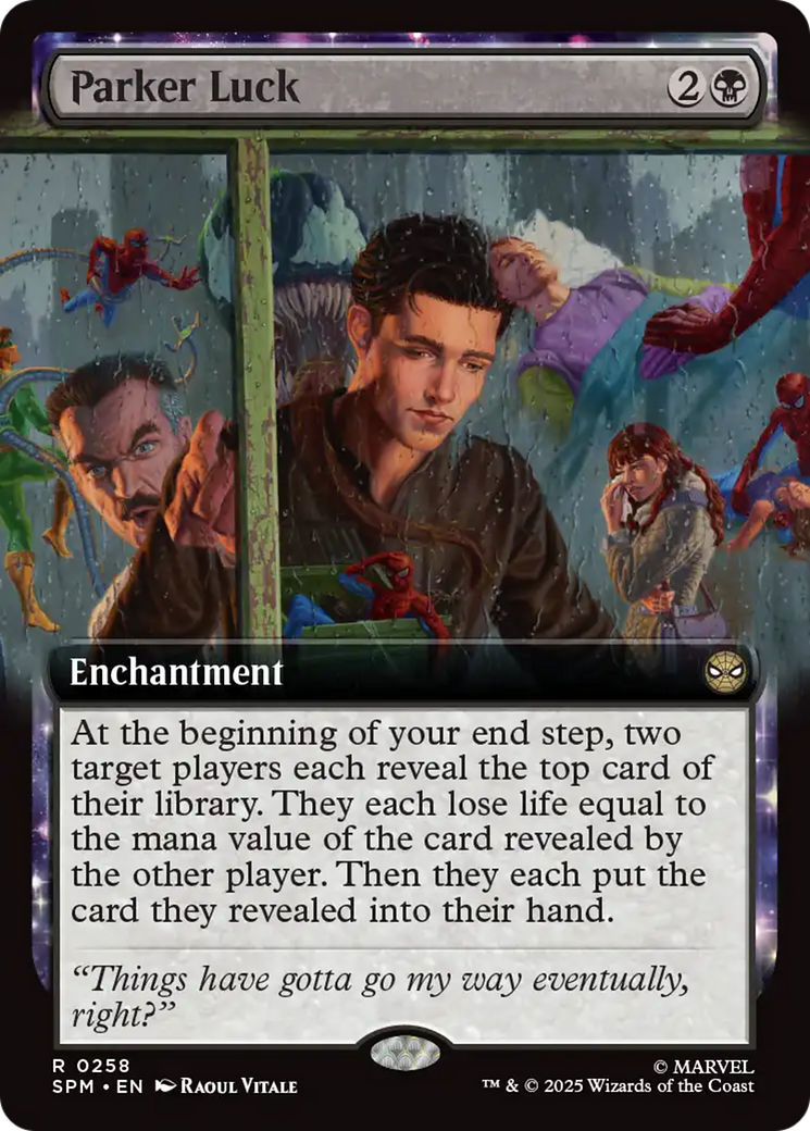 Parker Luck (Extended Art) [Marvel's Spider-Man] Foil