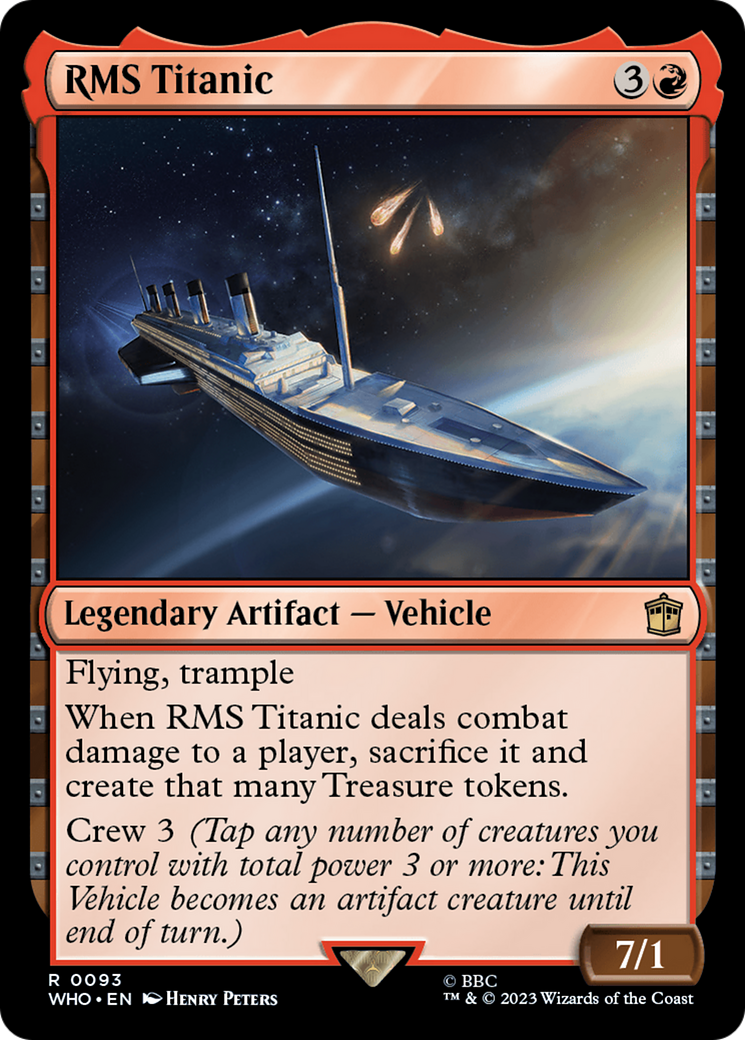 RMS Titanic [Doctor Who] Foil