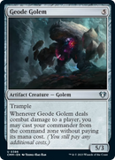 Geode Golem [Commander Masters] Foil