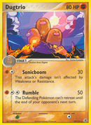 Dugtrio (22/112) [EX: FireRed & LeafGreen] Reverse Holofoil
