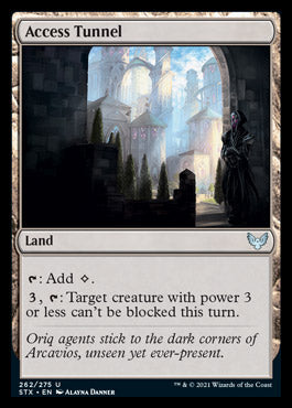 Access Tunnel [Strixhaven: School of Mages] Foil