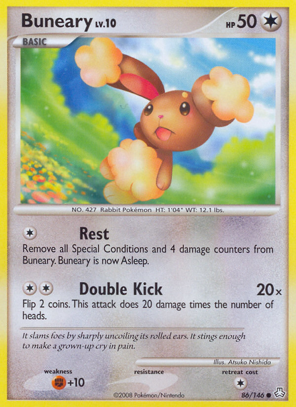 Buneary (86/146) [Diamond & Pearl: Legends Awakened] Reverse Holofoil
