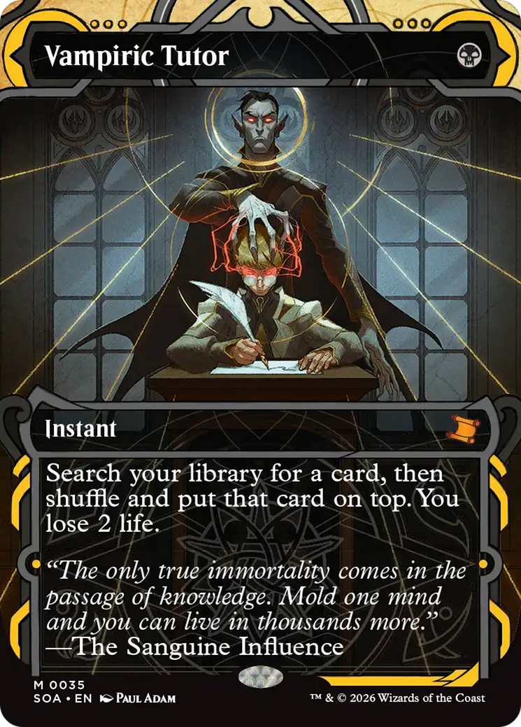 Vampiric Tutor [Secrets of Strixhaven: Mystical Archive] Foil