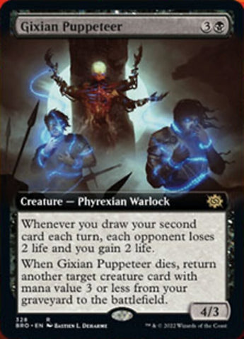 Gixian Puppeteer (Extended Art) [The Brothers' War] Foil