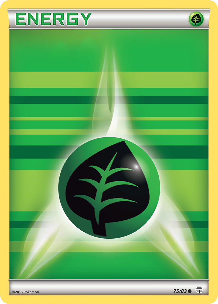 Grass Energy (75/83) [XY: Generations] Reverse Holofoil