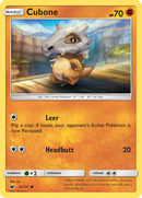 Cubone (52/111) [Sun & Moon: Crimson Invasion] Reverse Holofoil