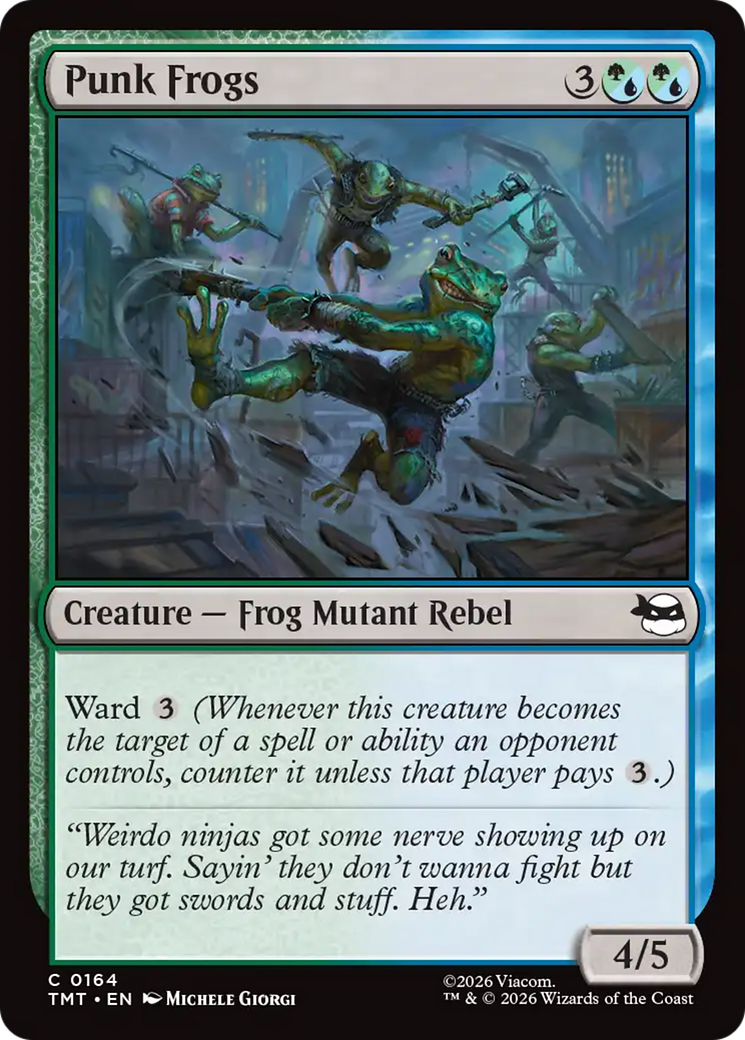 Punk Frogs [Teenage Mutant Ninja Turtles] Foil