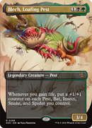 Blech, Loafing Pest (Borderless) [Secrets of Strixhaven] Foil