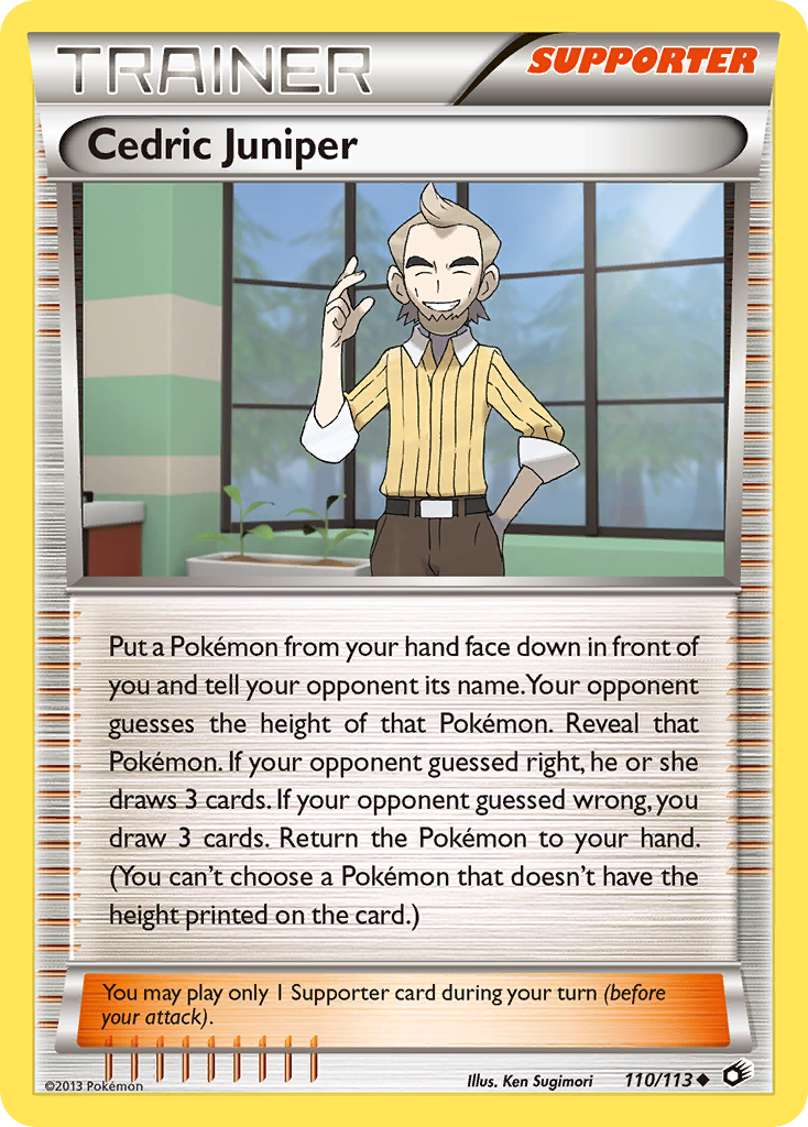 Cedric Juniper (110/113) [Black & White: Legendary Treasures] Reverse Holofoil