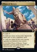 Plaza of Heroes (Extended Art) [Dominaria United] Foil