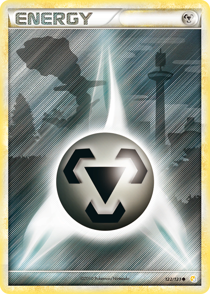Metal Energy (122/123) [HeartGold & SoulSilver: Base Set] Reverse Holofoil