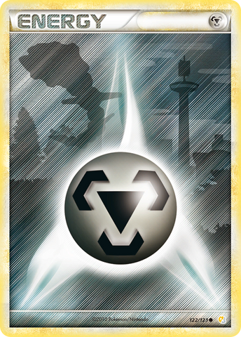 Metal Energy (122/123) [HeartGold & SoulSilver: Base Set] Reverse Holofoil