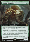 Swarm Shambler (Extended Art) [Zendikar Rising] Foil