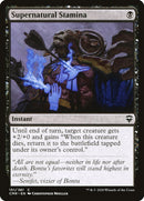Supernatural Stamina [Commander Legends] Foil